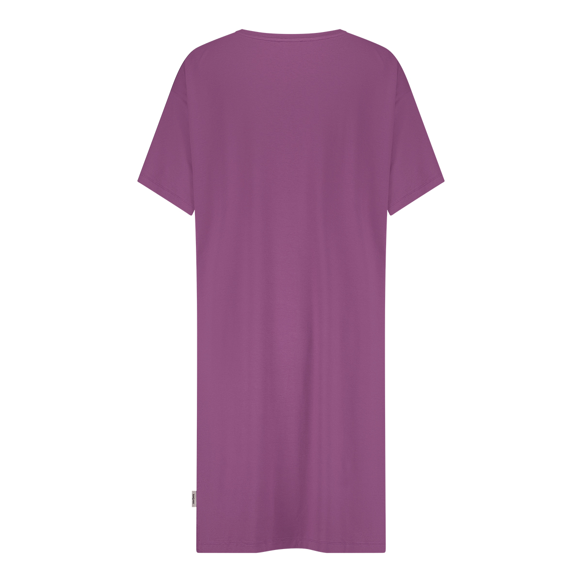 Jurk met korte mouw purple orchid  Jurk met korte mouw purple orchid