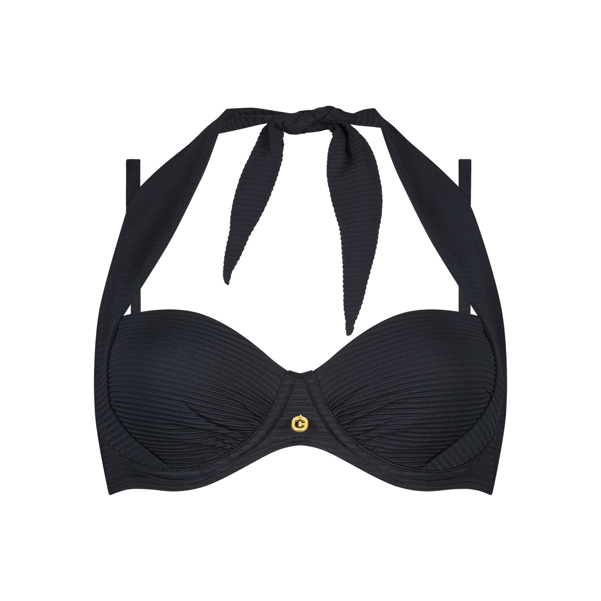 Multiway bikini top zwart 
