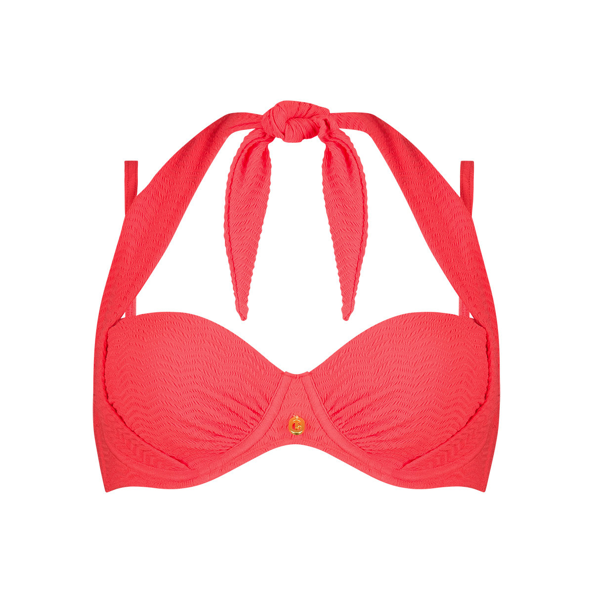 Multiway bikini top sunset neon