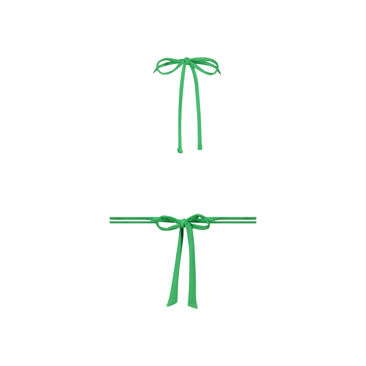 Triangle removable padding bikini minty green 