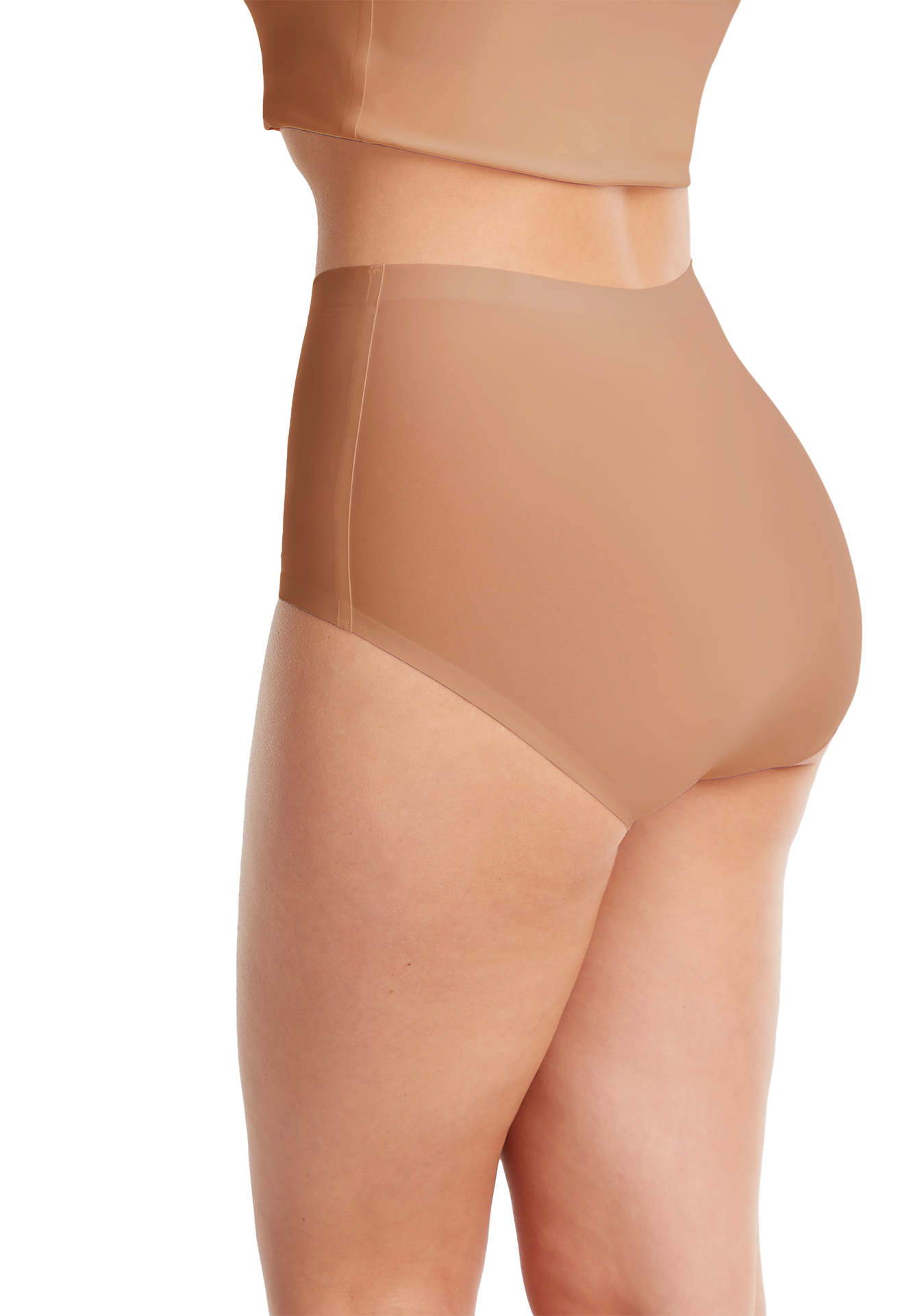 high waist hazelnut
