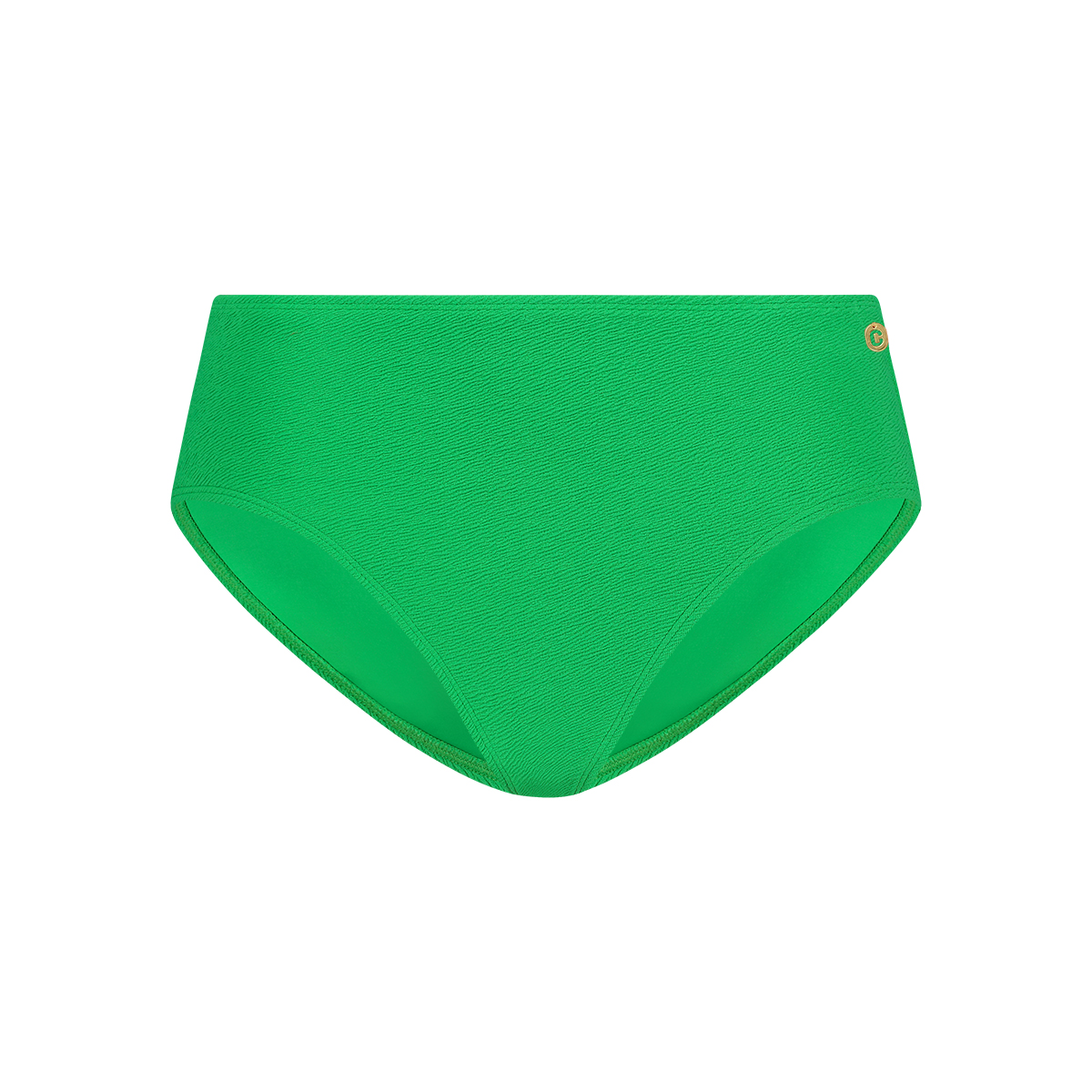 Ten cate midi bikinibroekje in de kleur groen.