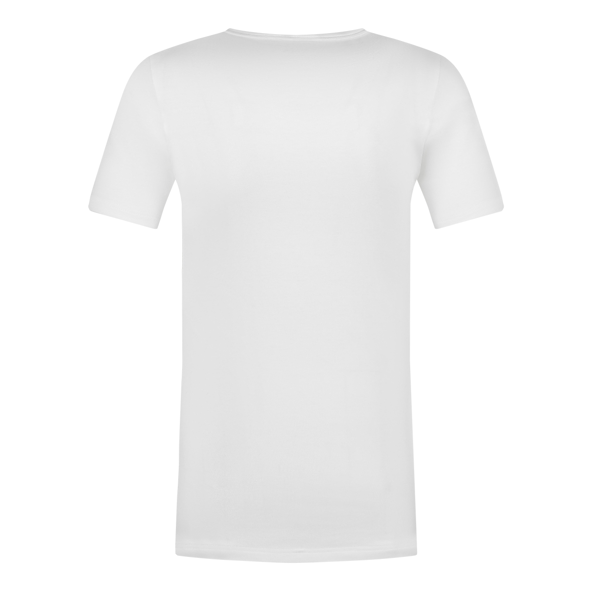 Thermo t-shirt v-hals snow white