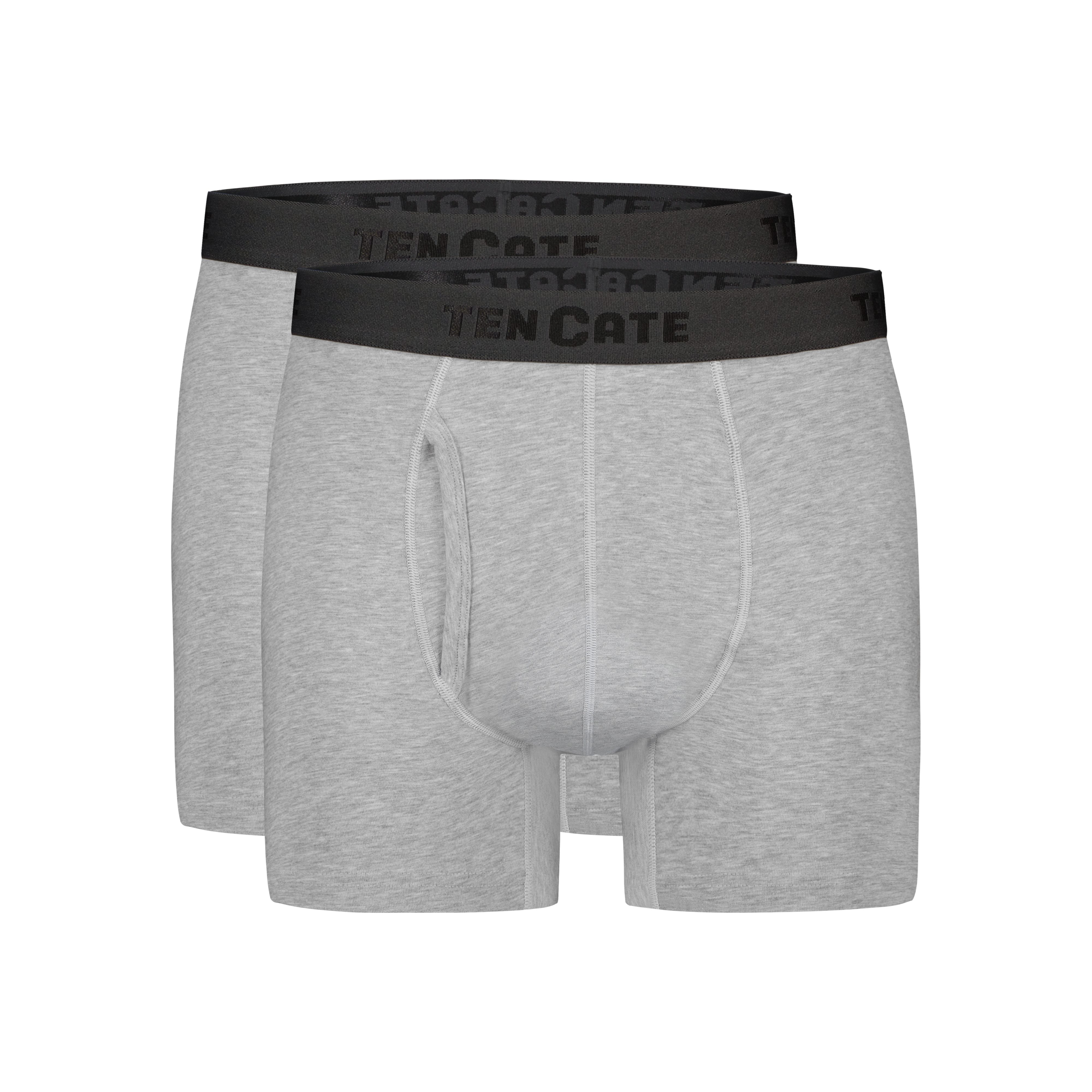 shorts met gulp grey melange 2 pack