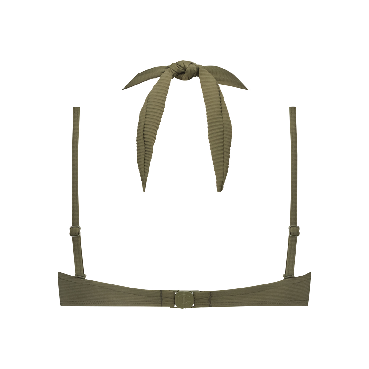 Multiway bikini top deep olive 
