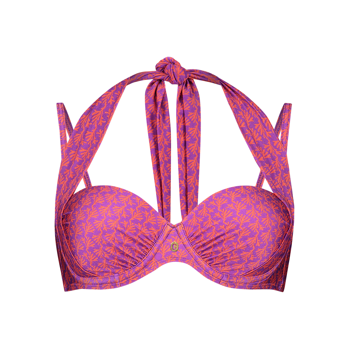 multiway bikini top coral multiway bikini top coral