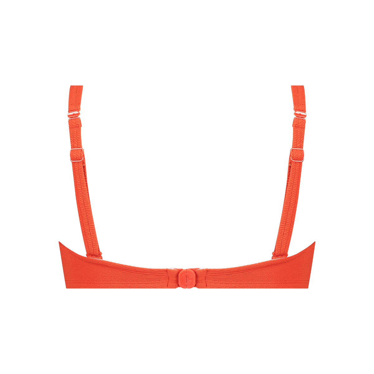 Twisted bikini top summer red relief