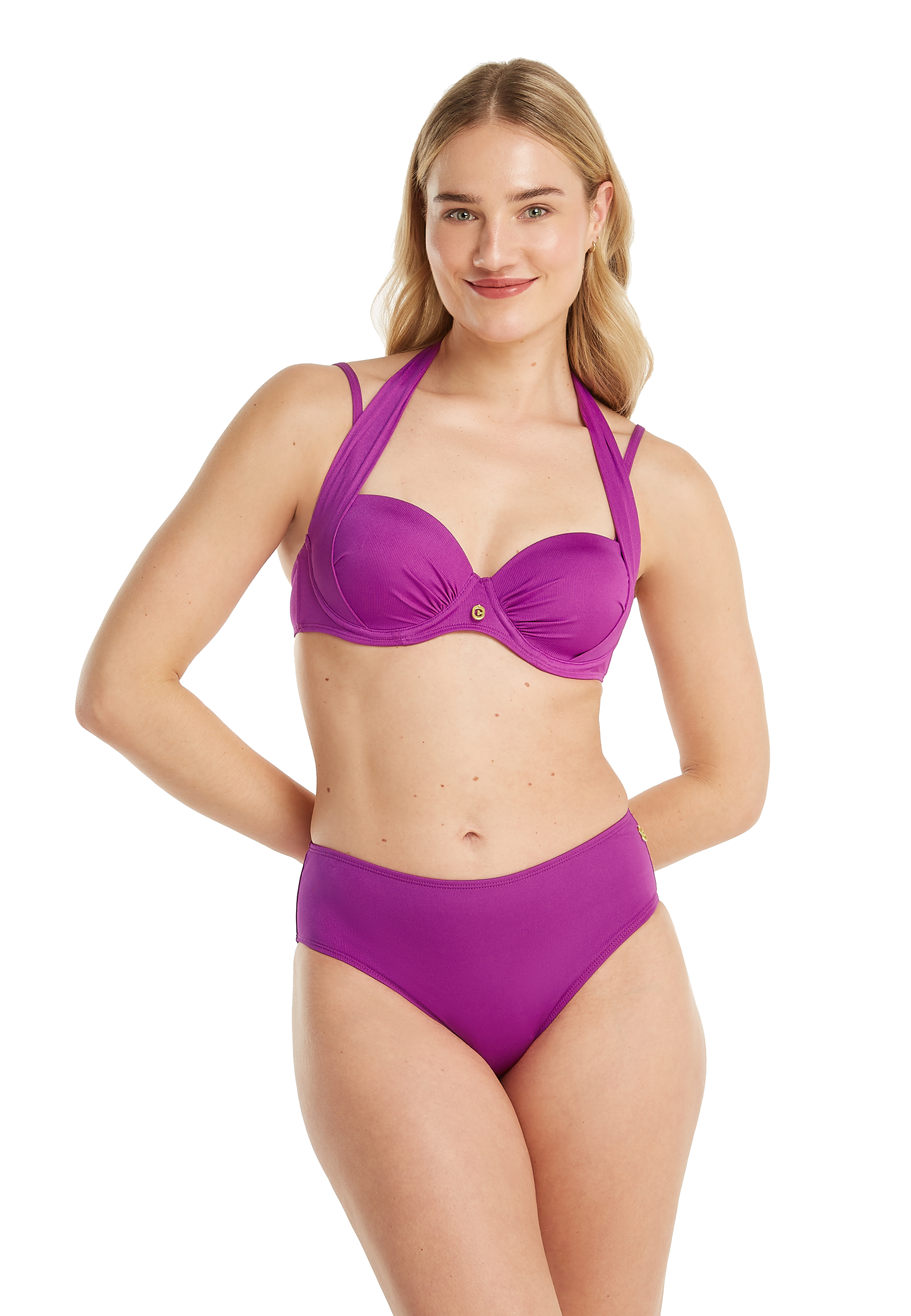 Midi bikini bottom wildberry 