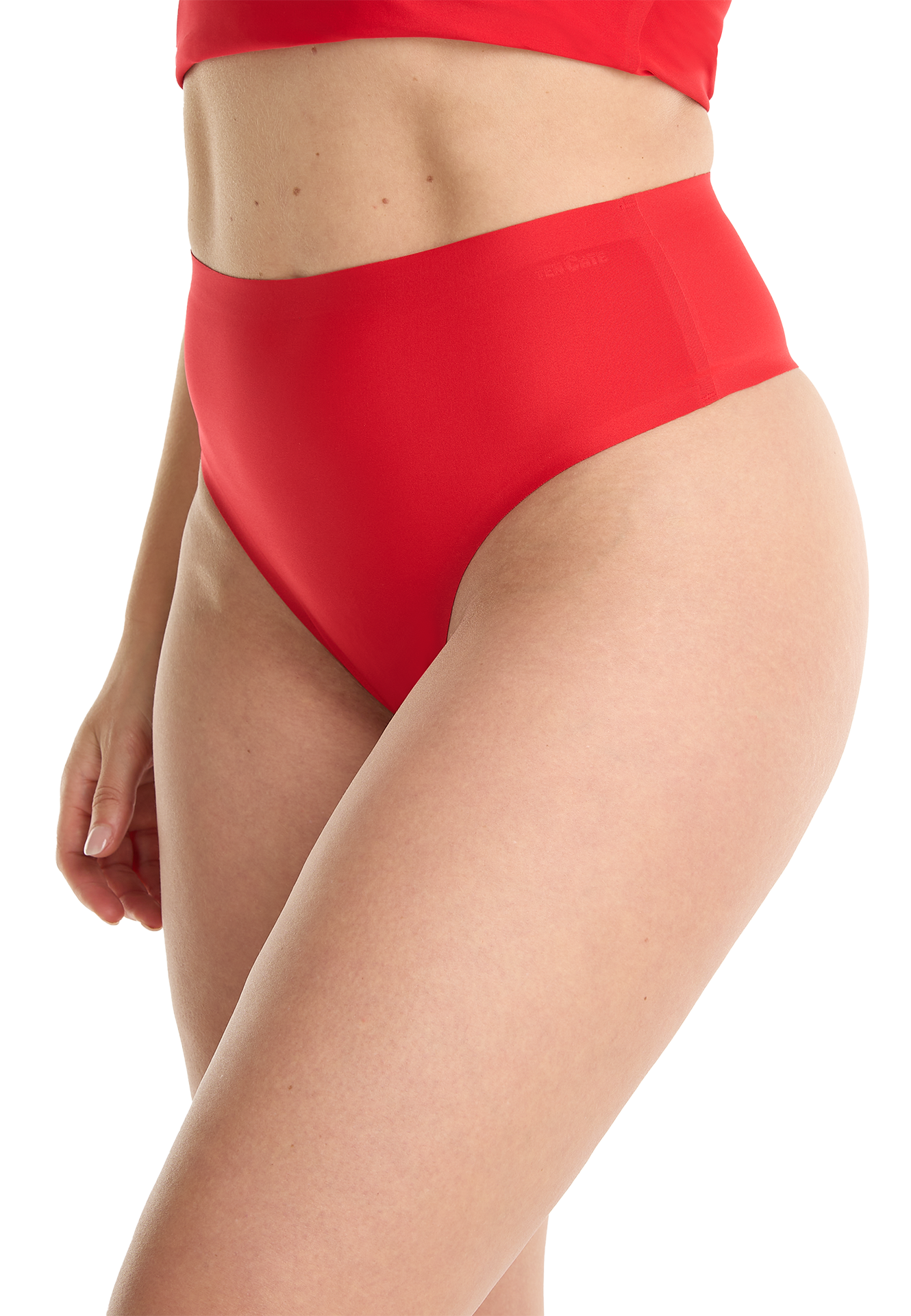 High waist string rood