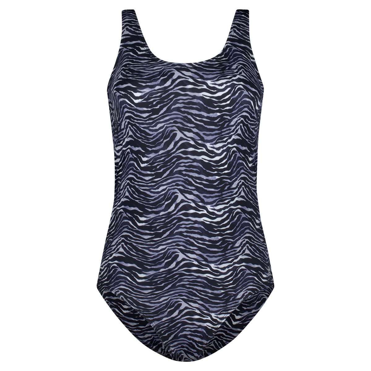 Badpak soft cup v-neck water waves 