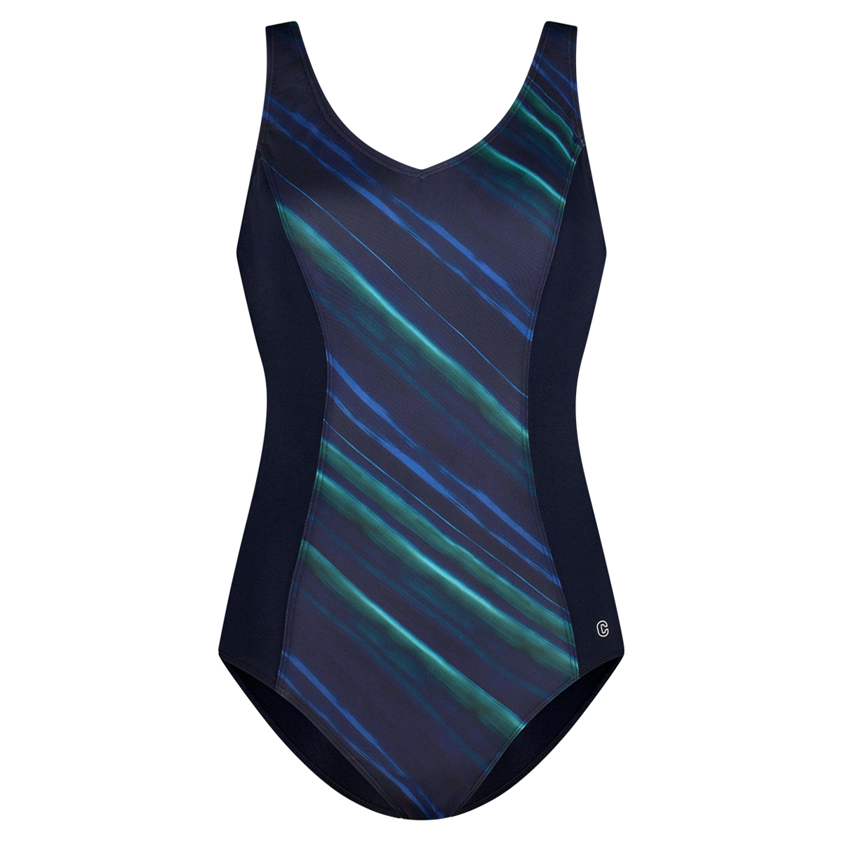 Badpak soft cup v-neck princess line speed navy