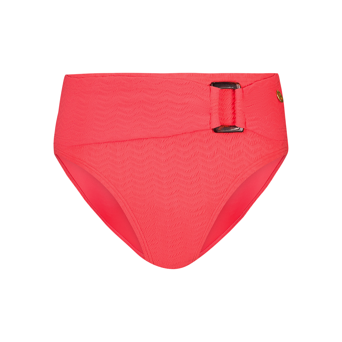 Buckle bikini bottom sunset neon 