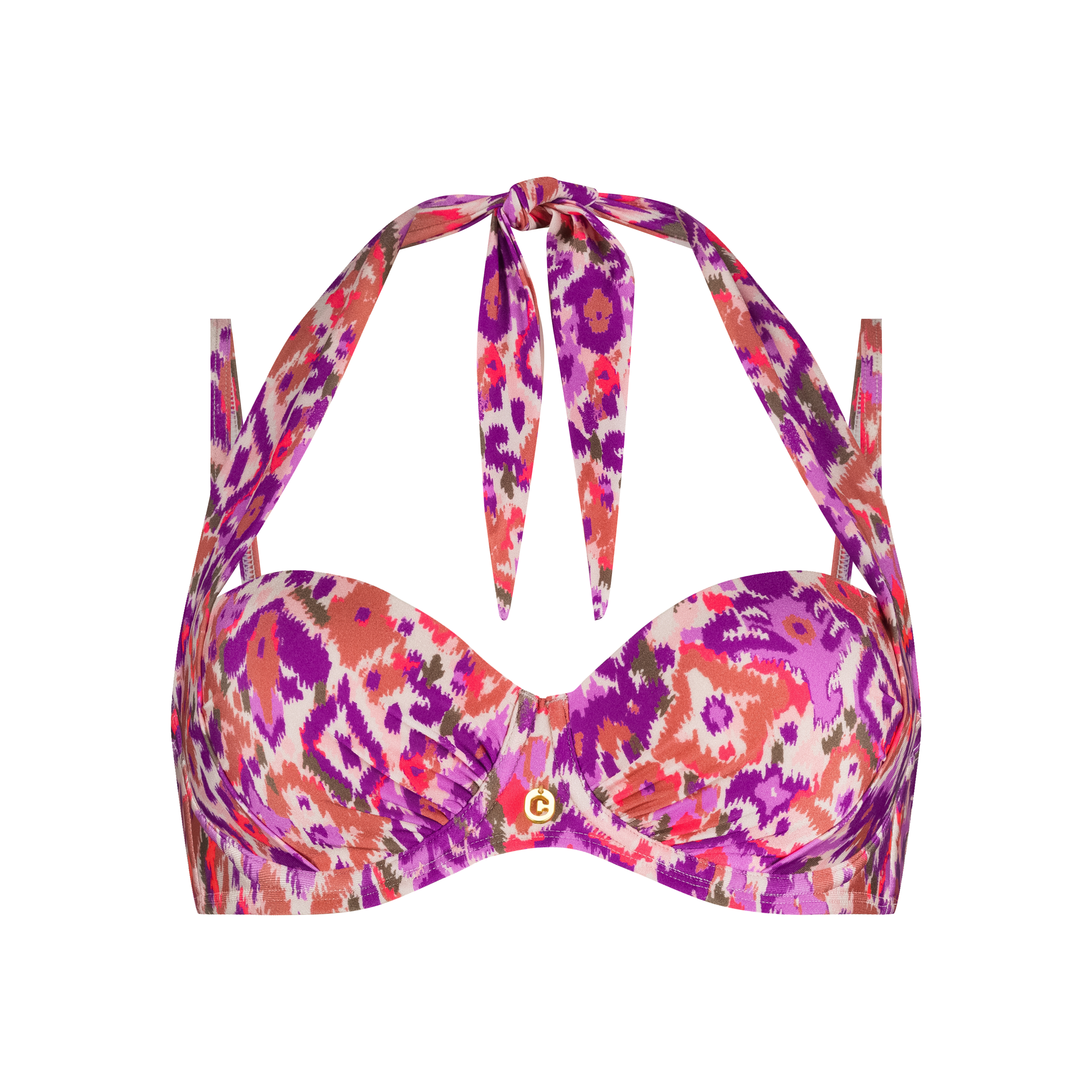 Multiway bikini top summer ikat 