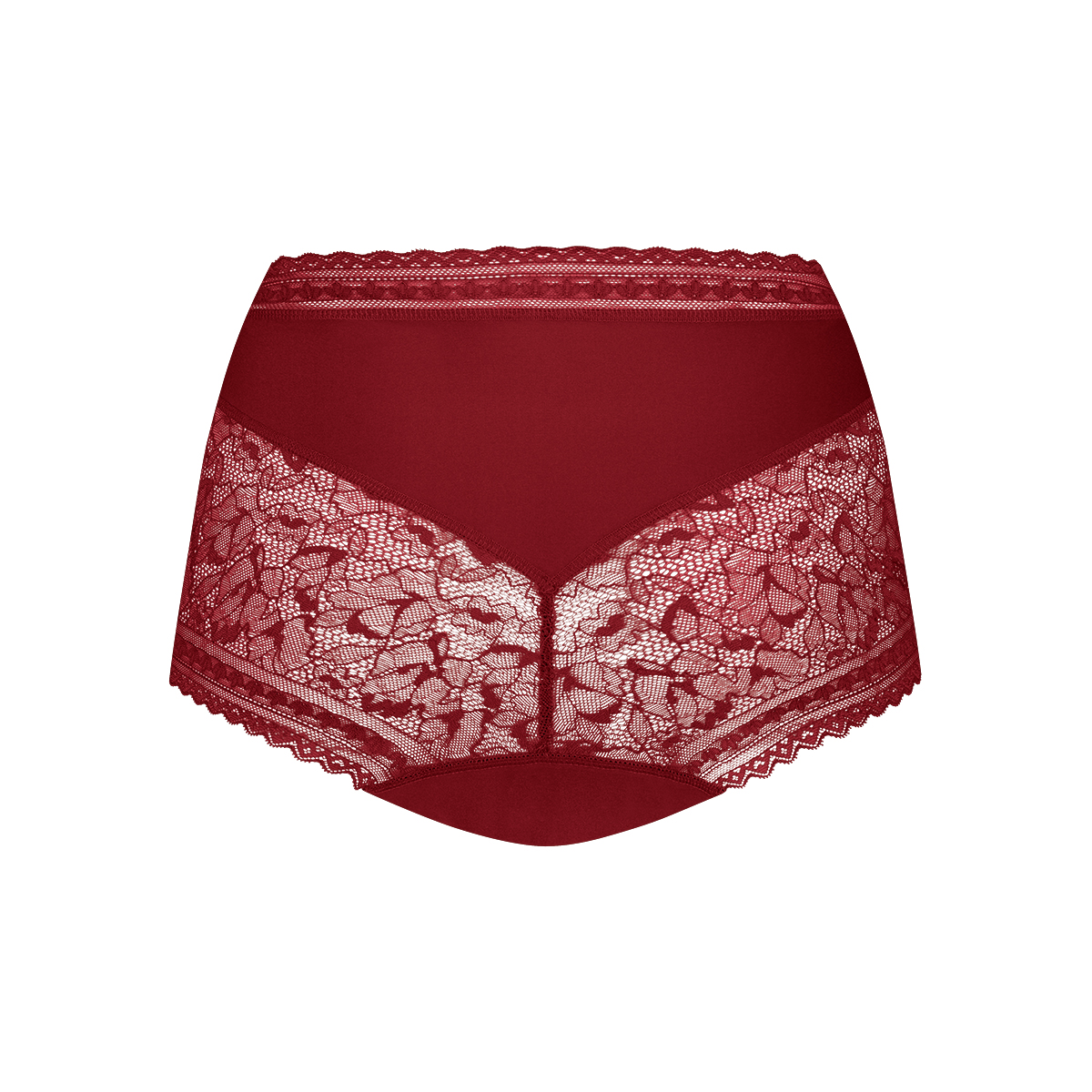 maxi met kant beet red