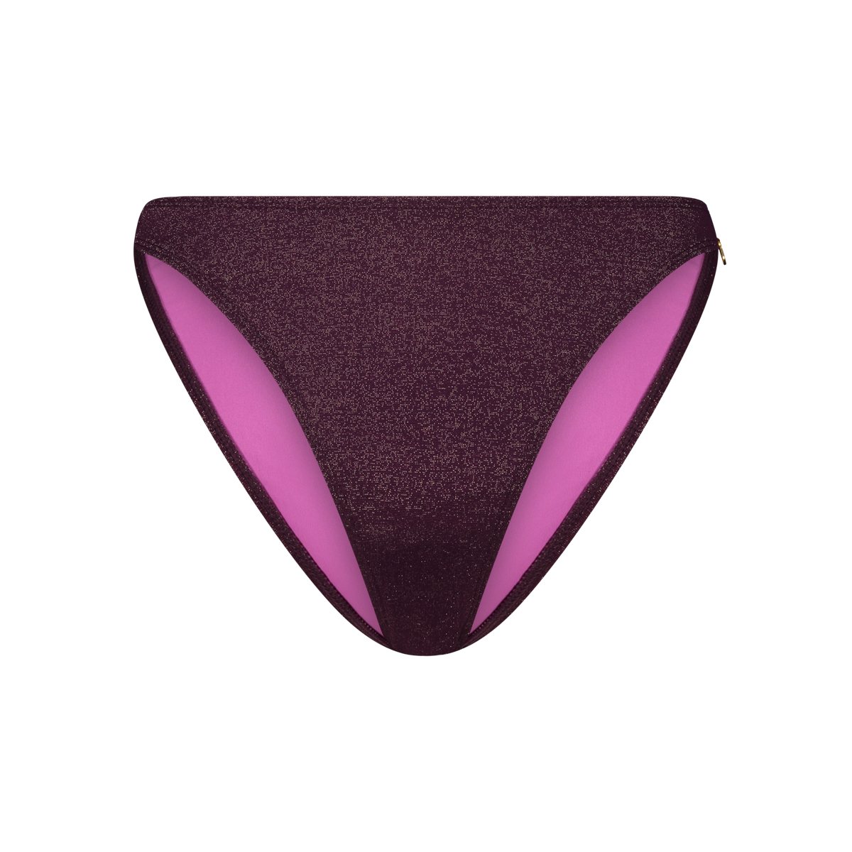 Cheeky bikini bottom wine red