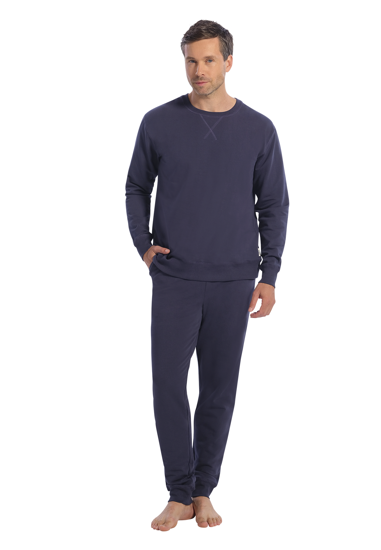 Broek navy indigo 