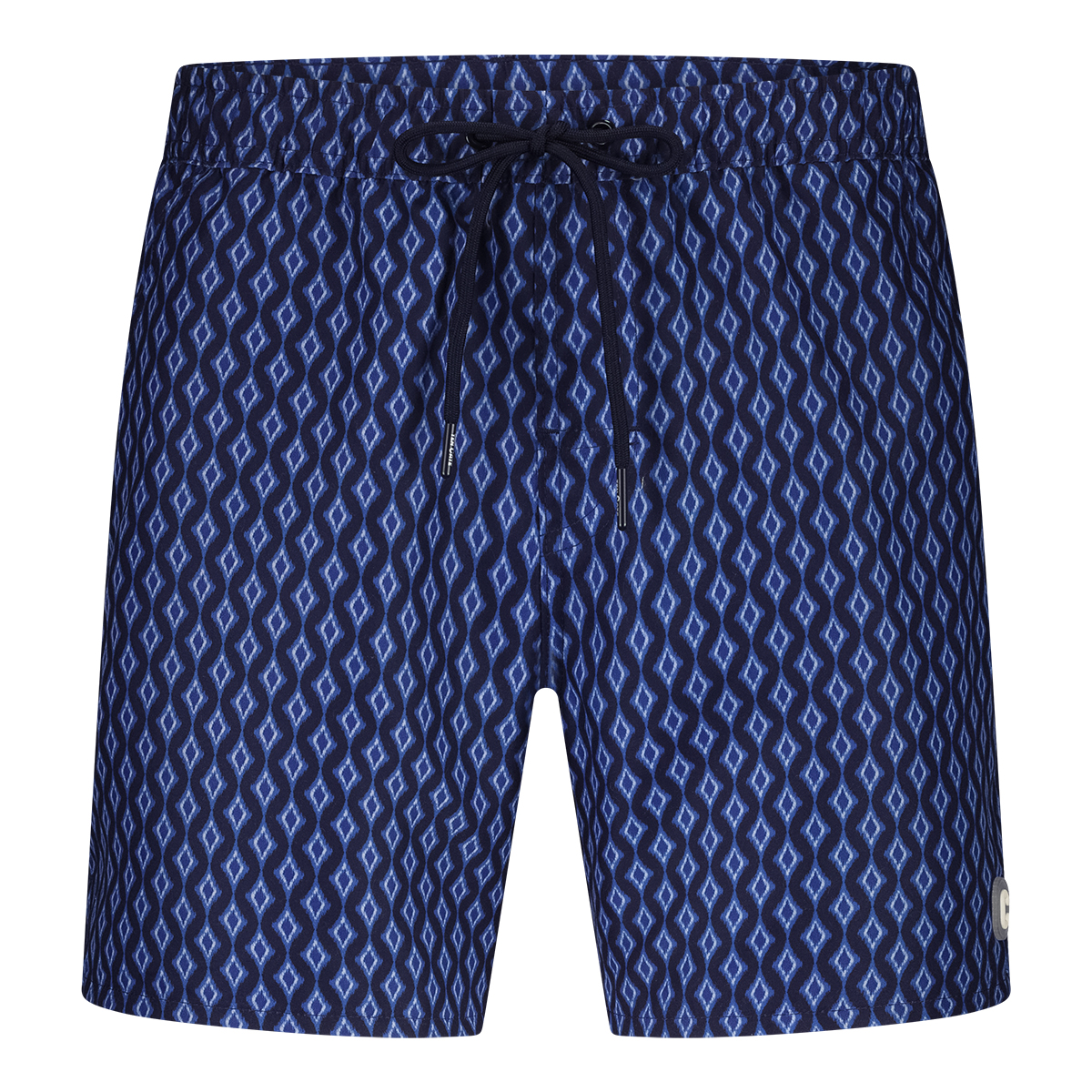 Zwembroek navy ikat 