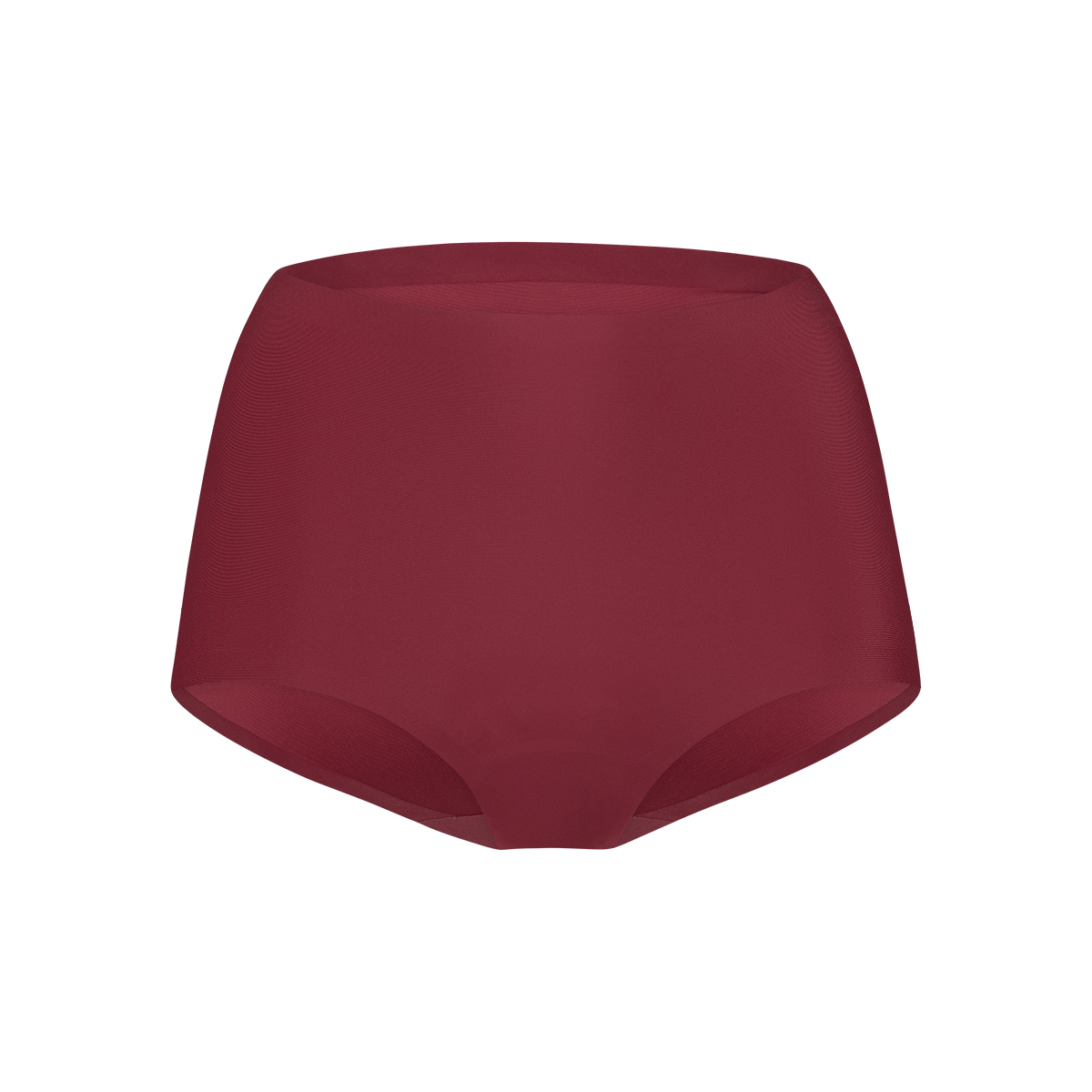 High waist velvet red 
