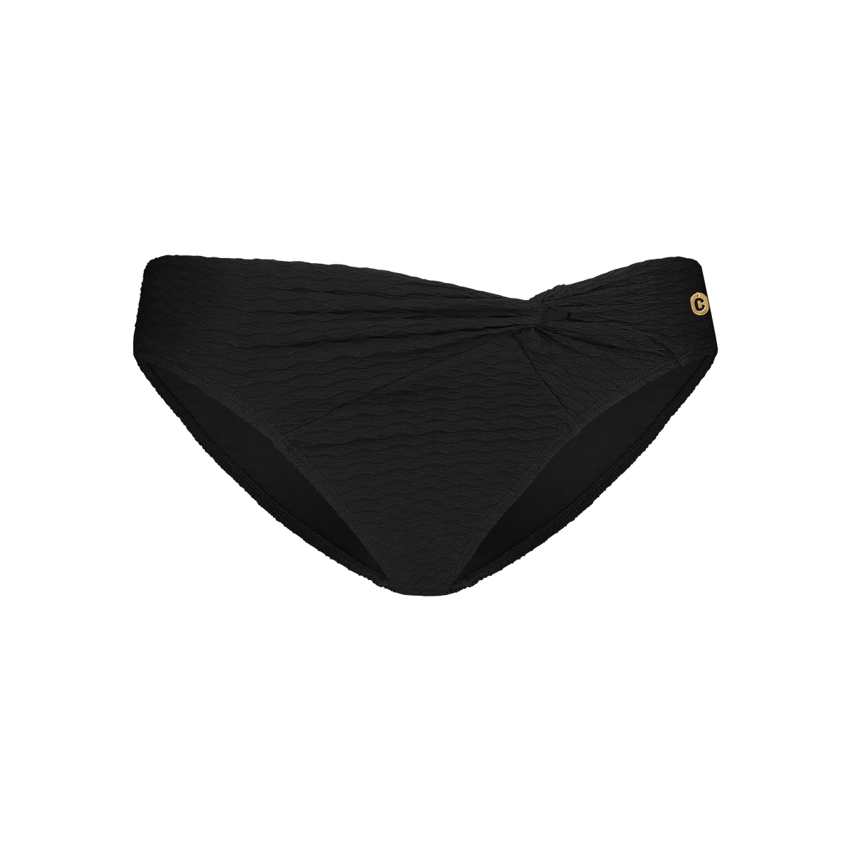 knot bikini bottom black snake knot bikini bottom black snake
