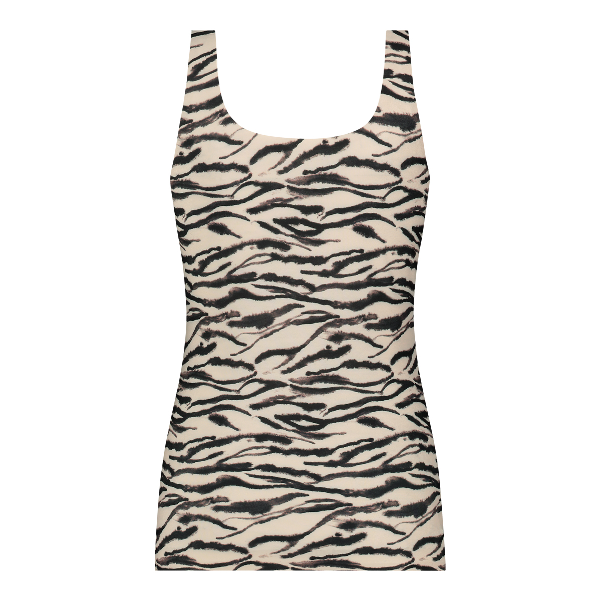 Singlet 2-way zebra mauve 