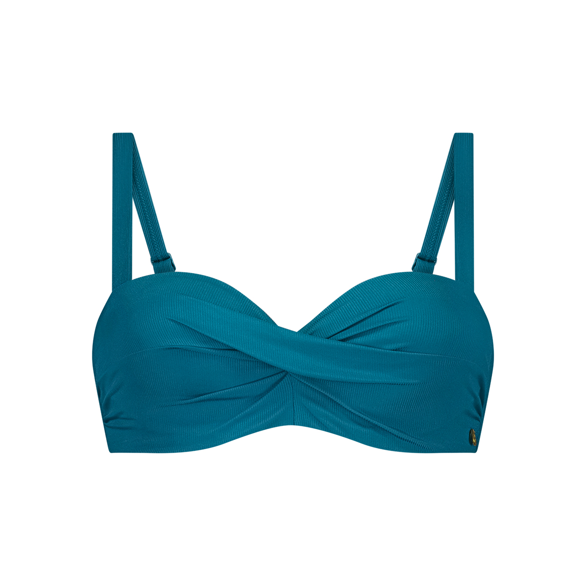 Twisted bikini top sea blue 