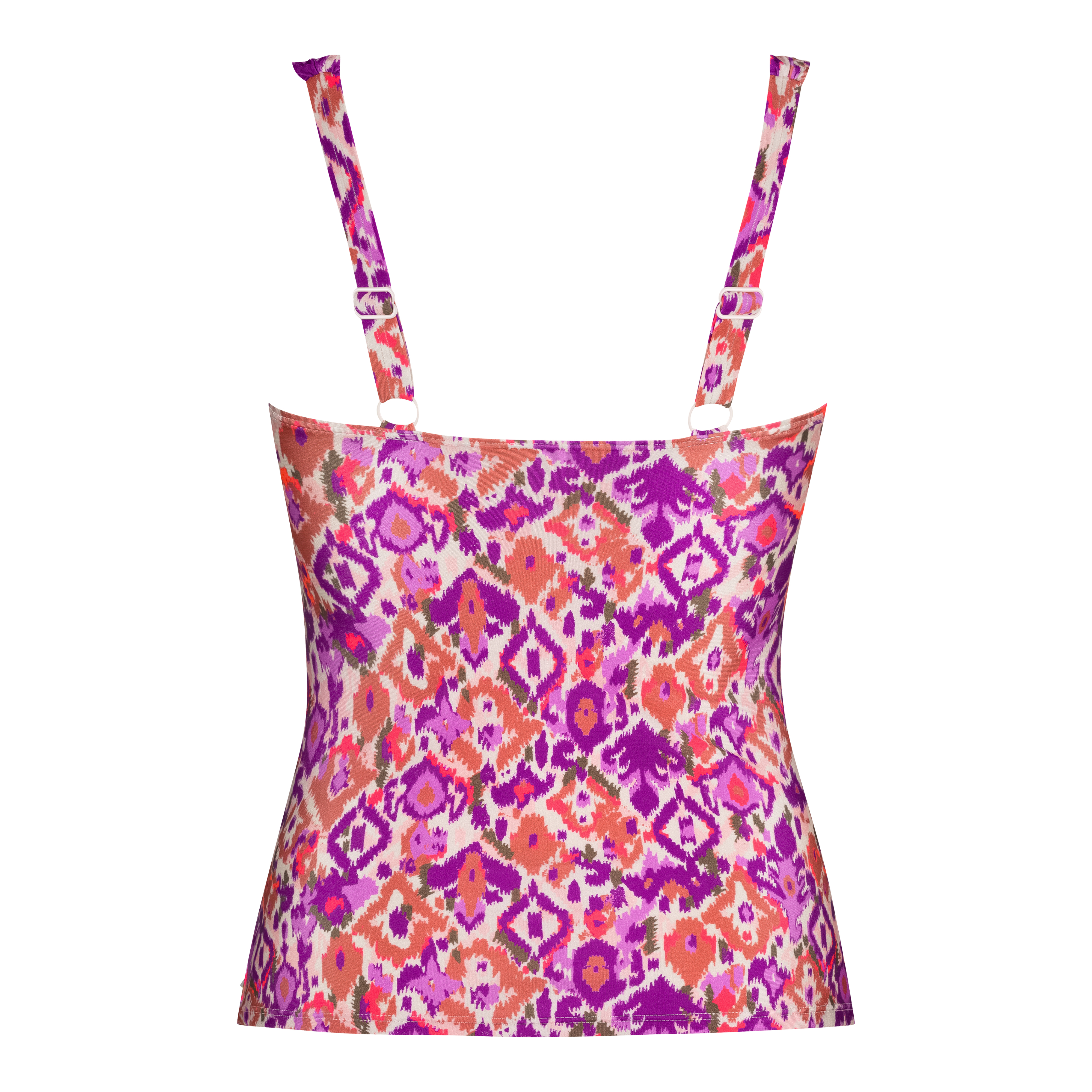 Twisted tankini top summer ikat 