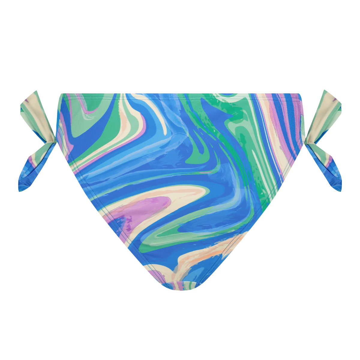Bikini bottom bow swirl