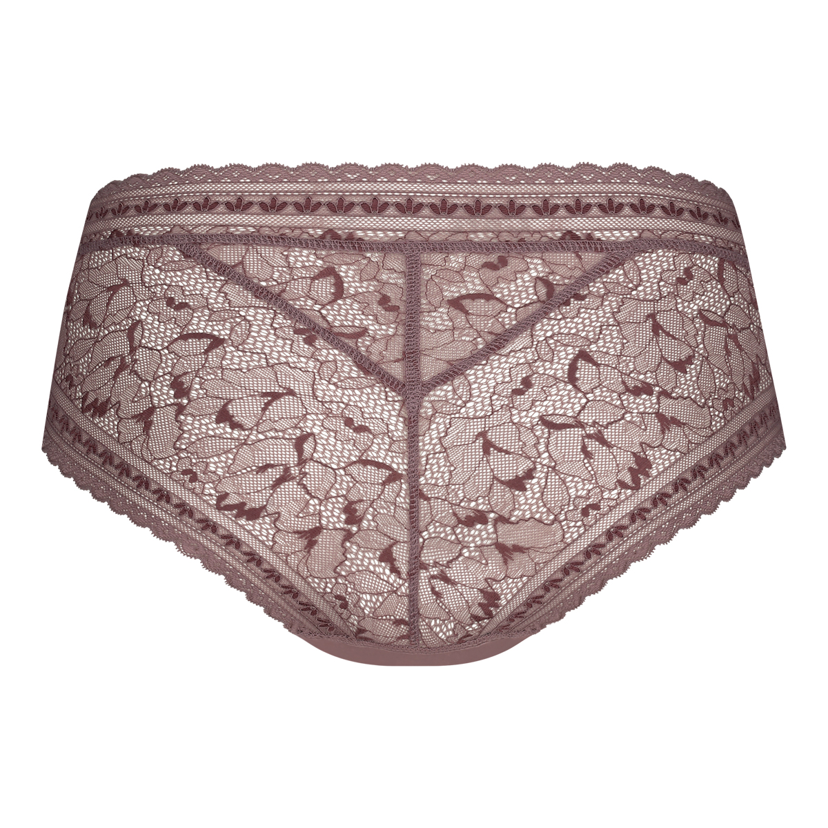 Hipster lace mauve