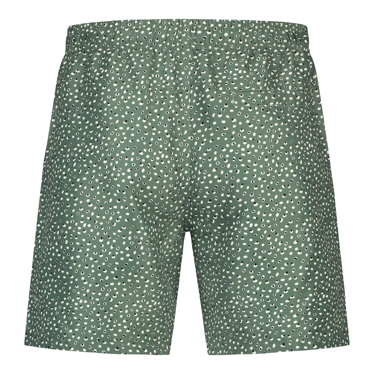 zwemshorts dots green