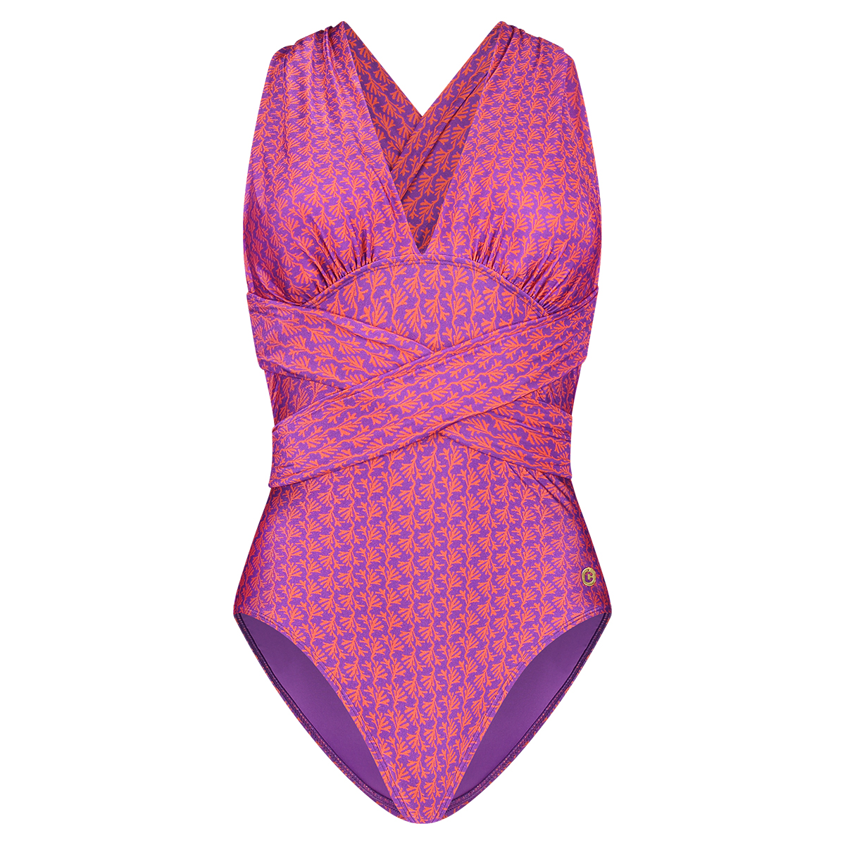 TEN CATE BEACH - swimsuit multiway padded - Roze