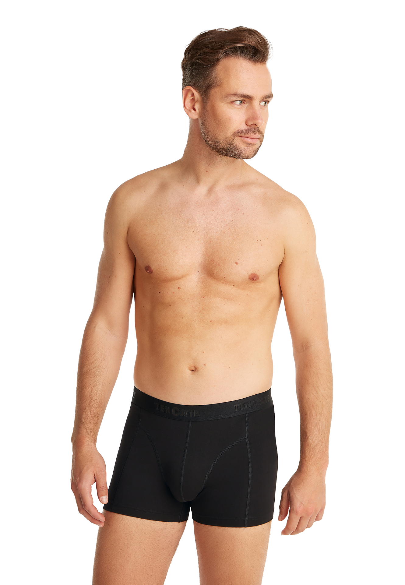 shorty grey melange 2 pack
