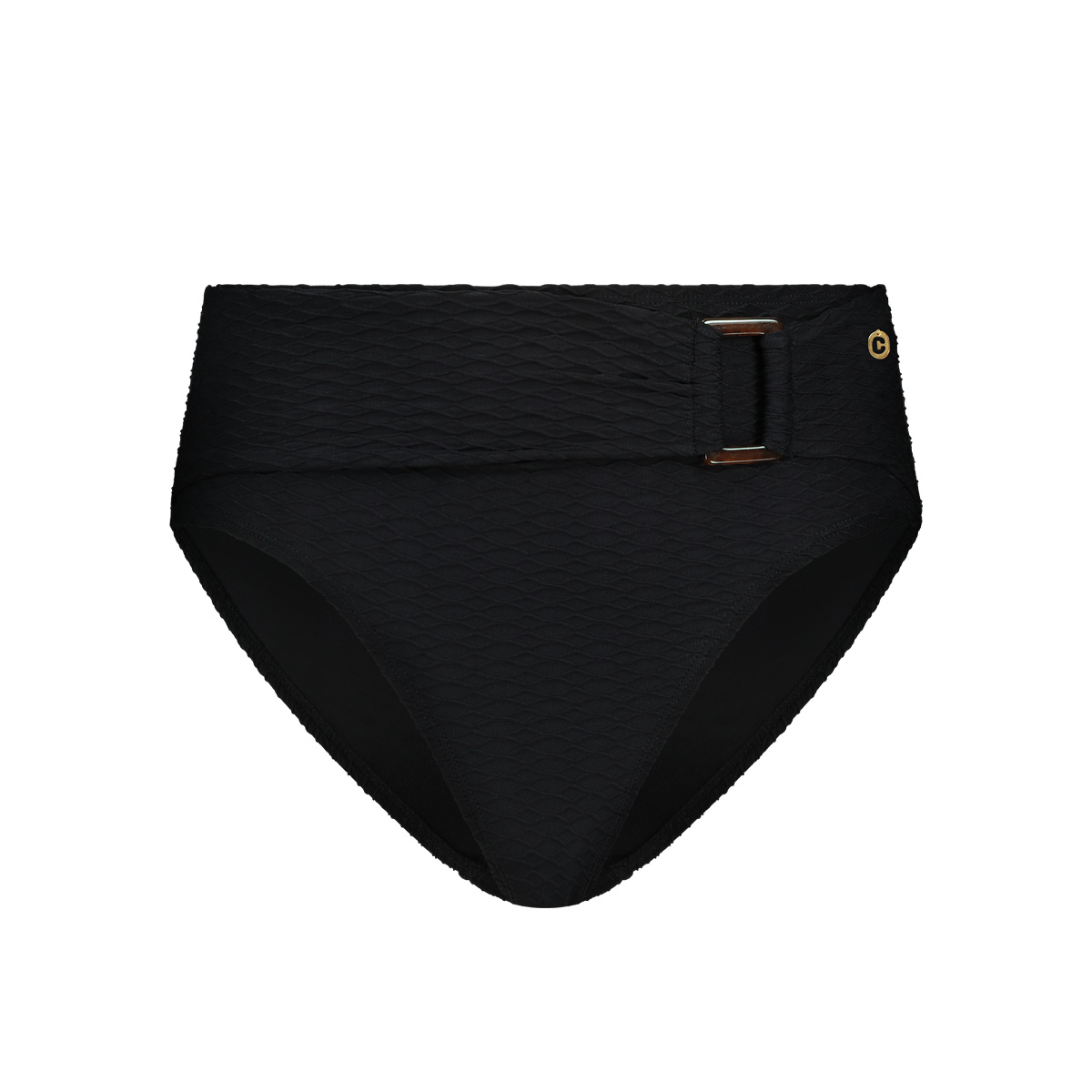 Bikini bottom buckle black snake