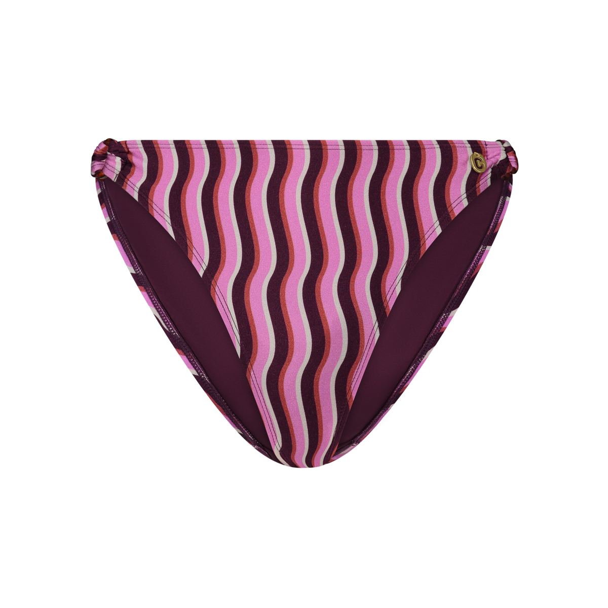 Ring bikini bottom groovy wave 