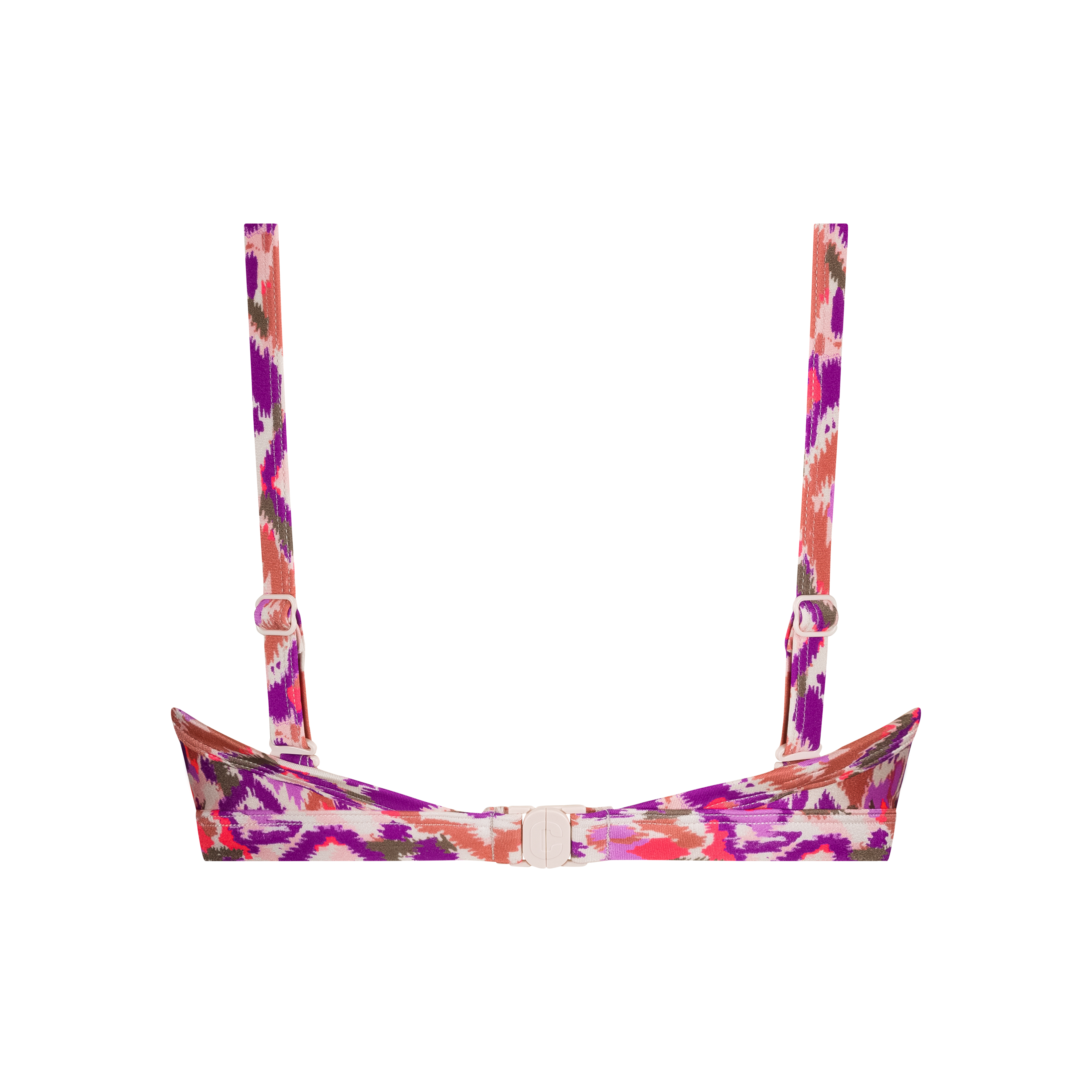 Triangle bikini top summer ikat 
