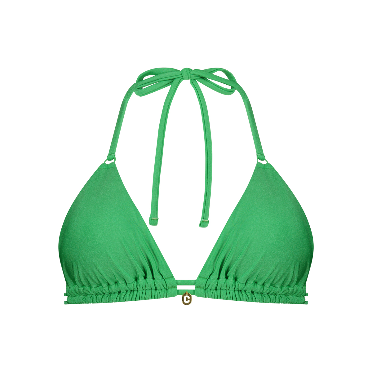 Triangle removable padding bikini minty green 