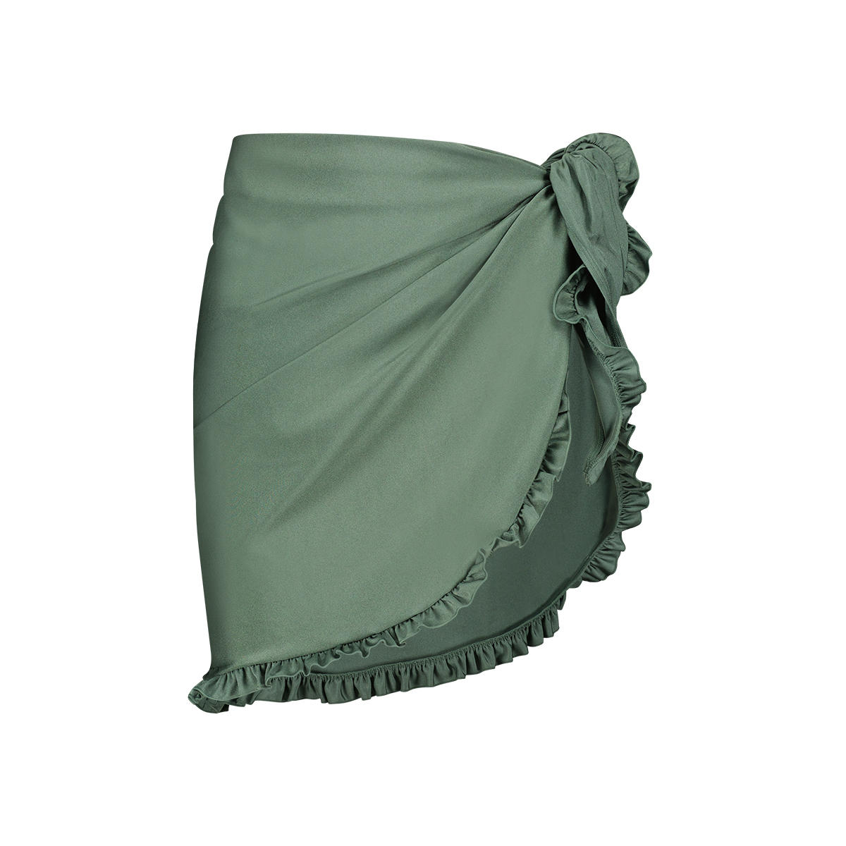 pareo skirt green sparkle maat M