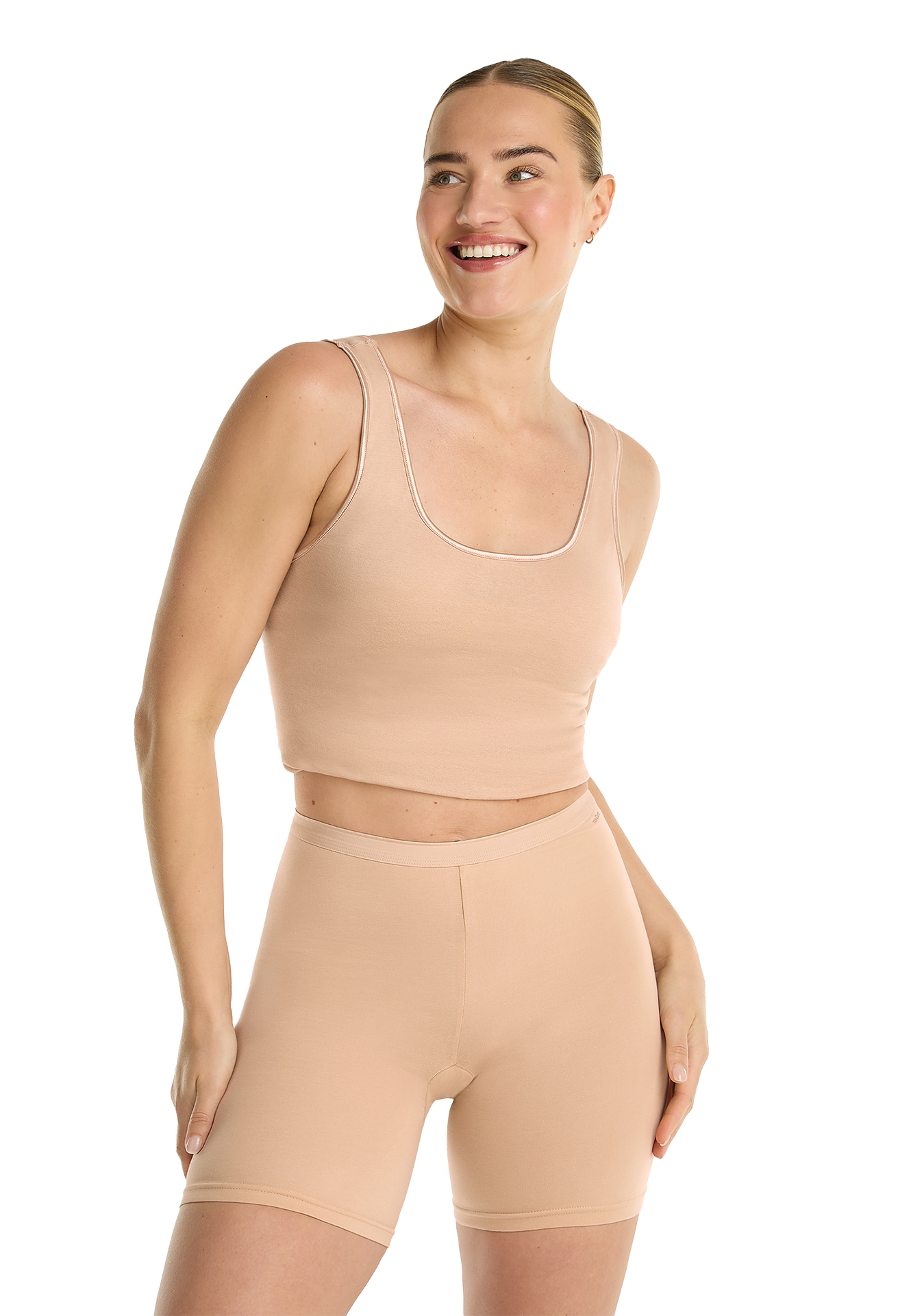 long shorts zwart 2 pack