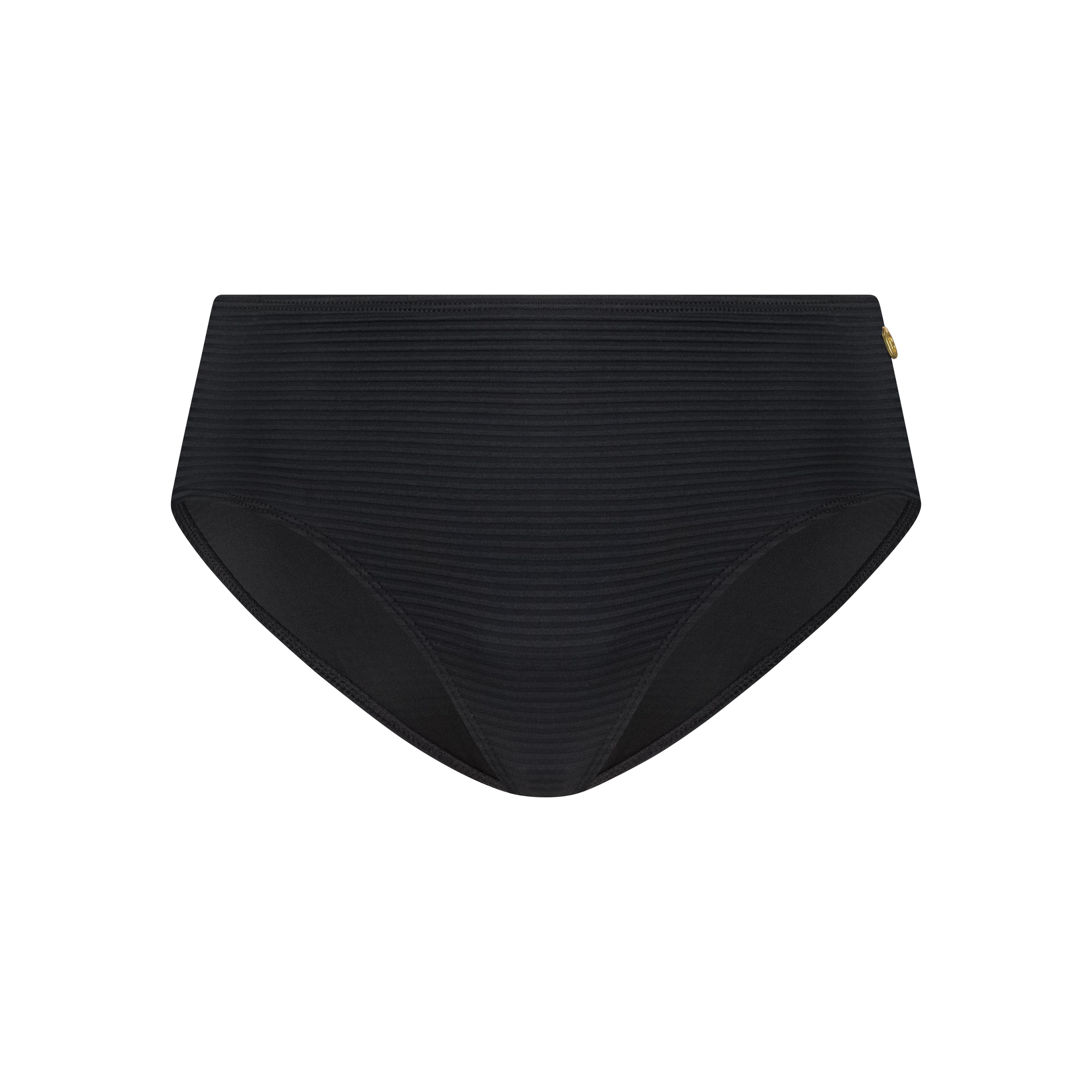 Midi bikini bottom zwart 