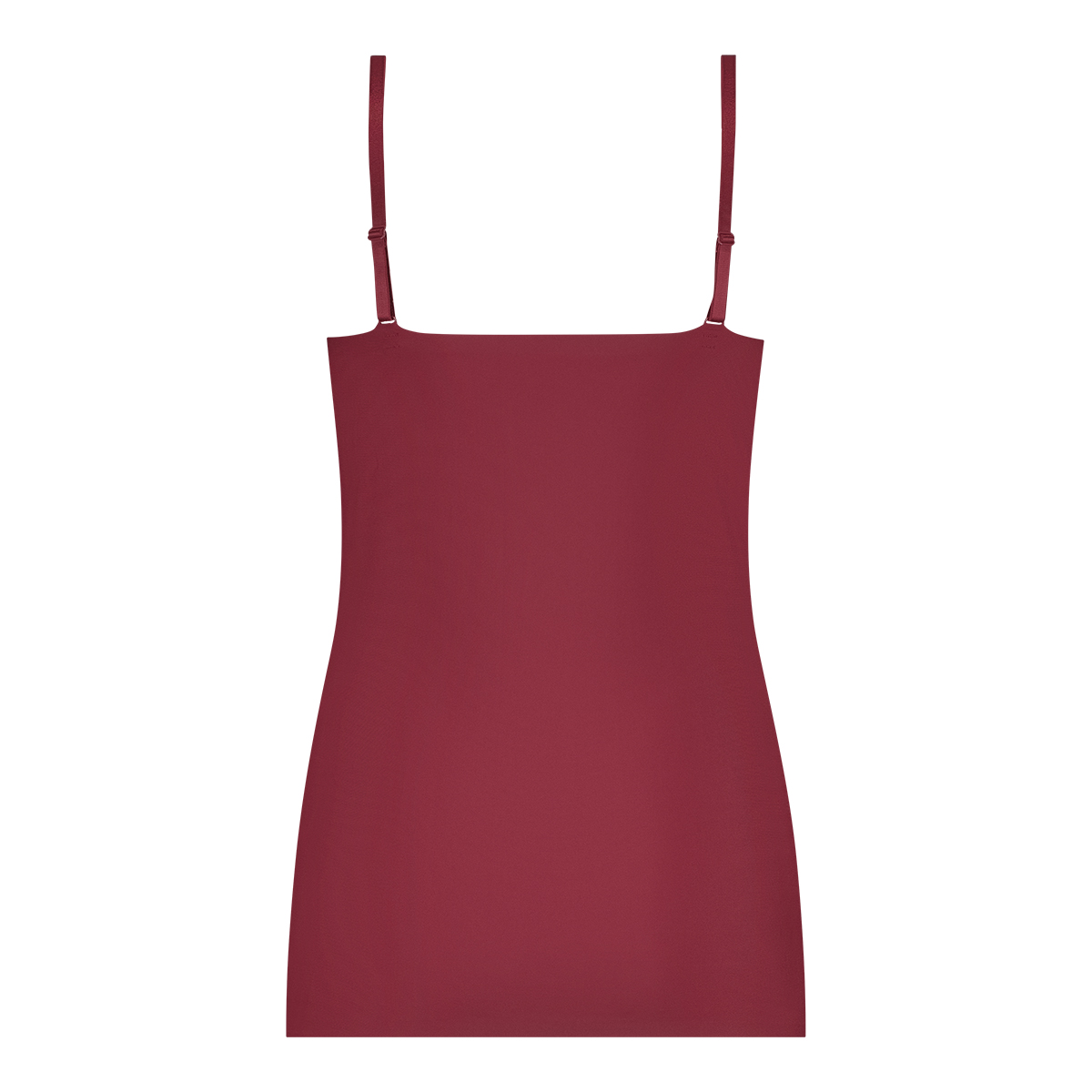 Spaghetti top velvet red 
