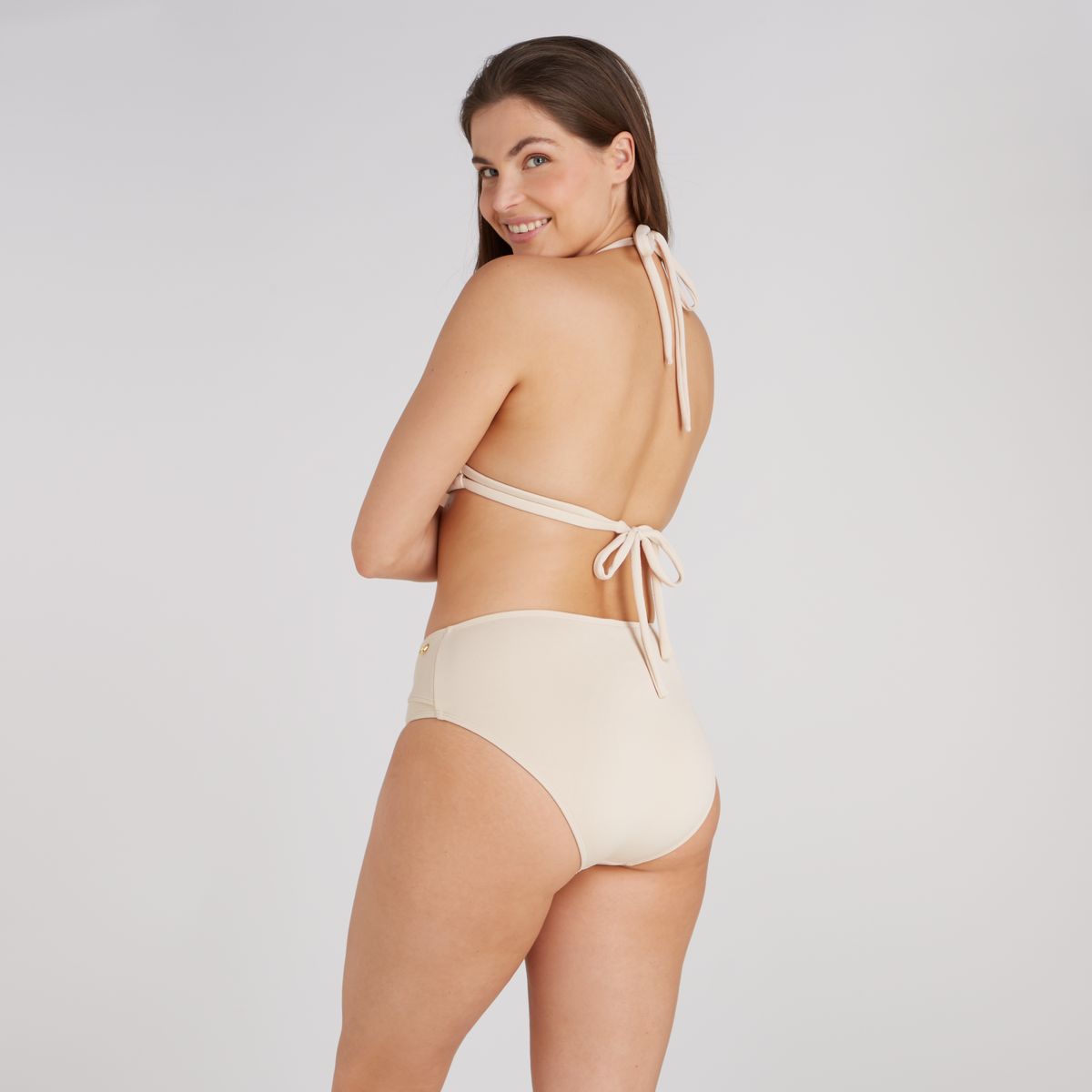 Bikini bottom buckle off white relief